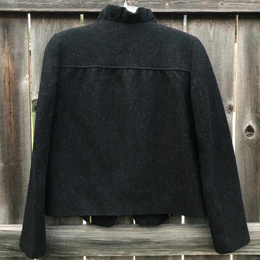 J.Crew Ruffle coat - Picture 7 of 7